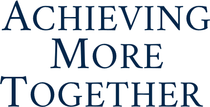 ACHIEVING MORE TOGETHER